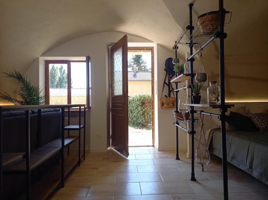 Le Studio De Diane - Terrasse Et Parking - Lägenhet Montboucher-sur-Jabron Exteriör bild